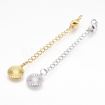 Brass Chain Extender KK-I633-03-NR-1