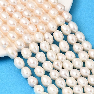 Natural Cultured Freshwater Pearl Beads Strands PEAR-F020-04A-3A-1