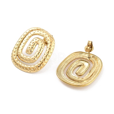 316 Surgical Stainless Steel Stud Earrings for Women LS-STAS-M062-02G-B-1
