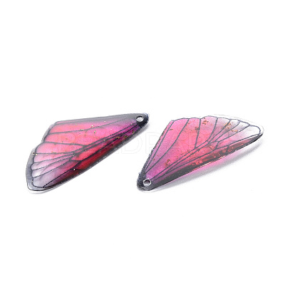 Transparent Resin Pendants RESI-Q216-001H-1