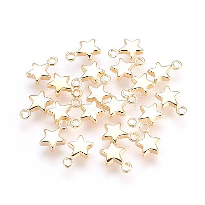 Brass Charms X-KK-R037-242G-1