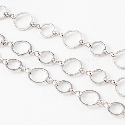 3.28 Feet Brass Handmade Chains X-CHR024-CK142-NF-1