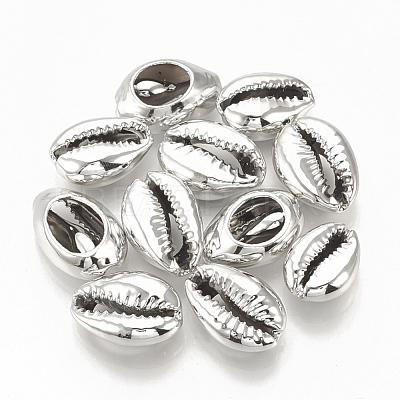 Electroplated Sea Shell Beads SSHEL-S258-05B-1