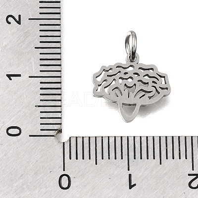 304 Stainless Steel Charms SA-CBA4CE0-01P-L-1