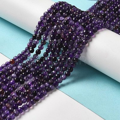 Natural Agate Beads Strands G-G079-A02-01-1