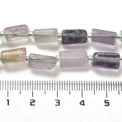 Natural Fluorite Beads Strands G-N327-06-20-1