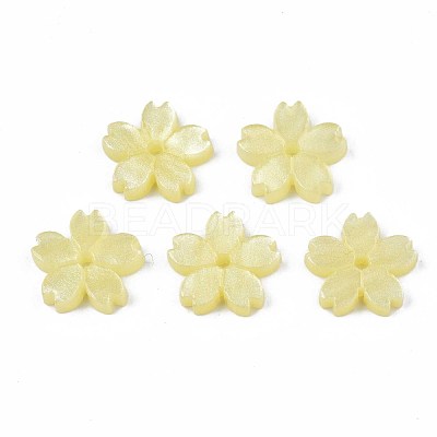 Opaque Acrylic Beads X-SACR-S273-31G-1