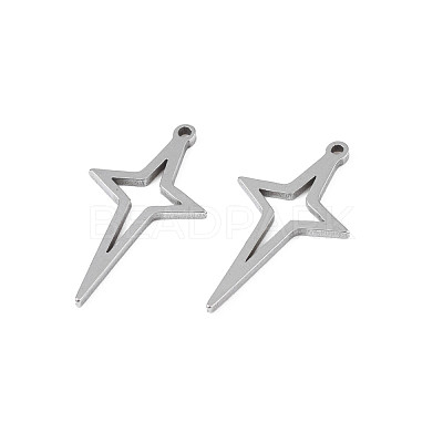 Non-Tarnish 304 Stainless Steel Pendants STAS-N095-099-1