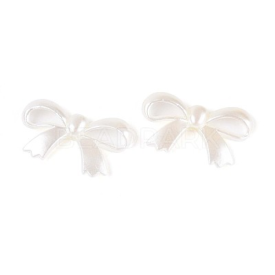 ABS Plastic Imitation Pearl Beads OACR-T018-09-1