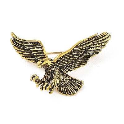 Eagle Alloy Brooch JEWB-K039-06AG-1