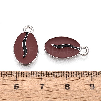 Alloy & Enamel Pendants ENAM-T021-57P-1