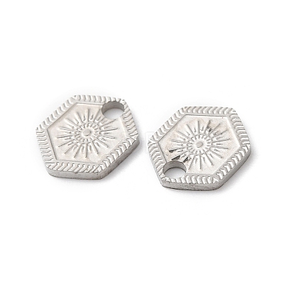 Non-Tarnish 316L Surgical Stainless Steel Charms STAS-H213-52P-1