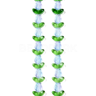 Transparent Glass Bead Strands GLAA-K070-02I-1