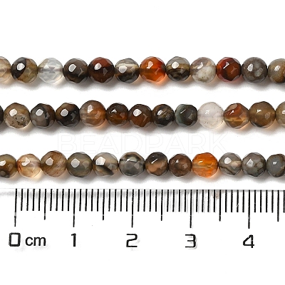 Natural Agate Beads Strands G-H302-A01-03-1