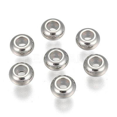 304 Stainless Steel Beads X-STAS-L222-41C-P-1