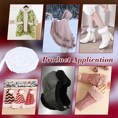 1Pc Artificial Wool Costume Accessories AJEW-PH0007-43A-1