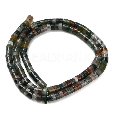 Natural Indian Agate Beads Strands G-Z110-A17-2x4mm-1