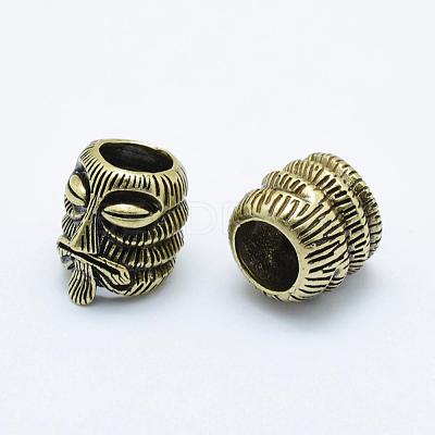 Brass Beads KK-P112-15-NR-1