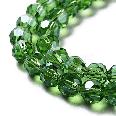 Electroplate Transparent Glass Beads Strands LS-EGLA-A035-T8mm-A11-1