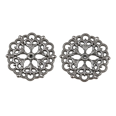 Tibetan Style Filigree Joiners Links LS-TIBE-A11623-B-LF-1