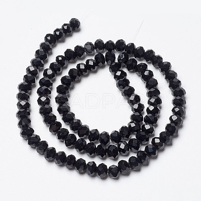 Opaque Solid Color Imitation Jade Glass Beads Strands EGLA-A044-P3mm-D18-1