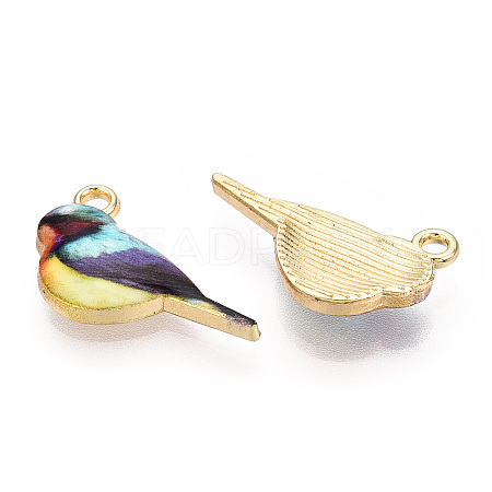 Printed Alloy Pendants ENAM-N056-205A-1