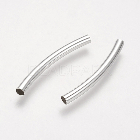 Brass Tube Beads KK-H659-S-1