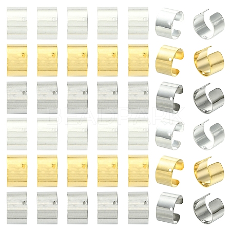 30Pcs 3 Colors 304 Stainless Steel Ear Cuff Findings STAS-FS0001-60-1
