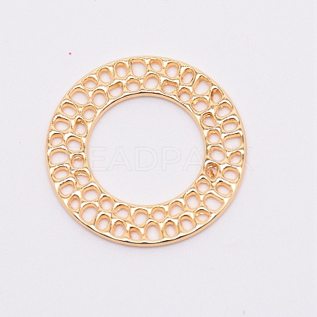 Zinc Alloy Filigree Joiners Links LS-PALLOY-WH0076-41LG-RS-1