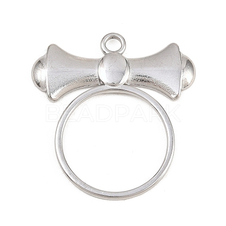 304 Stainless Steel Pendants LS-STAS-L313-05F-P-1