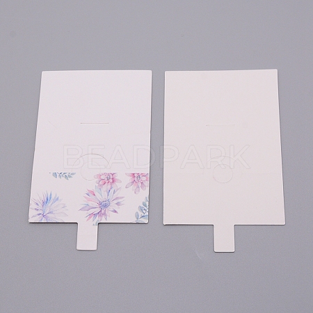 Cardboard Ring Display Cards DIY-WH0209-37C-1