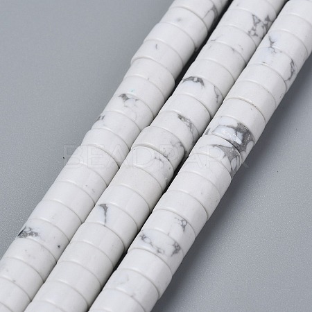 Synthetic Howlite Beads Strands LS-G-Z006-C34-1
