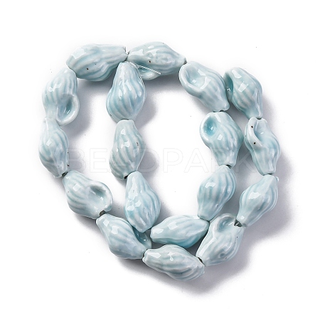 Ocean Series Handmade Porcelain Beads PORC-R002-04C-1
