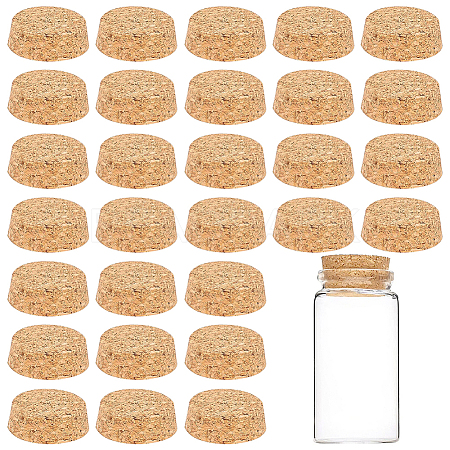30Pcs Cork Bottle Stoppers AJEW-BC0009-91B-1