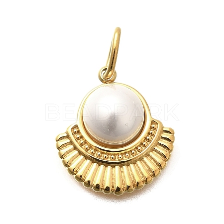 304 Stainless Steel Pendants STAS-Q337-13G-1
