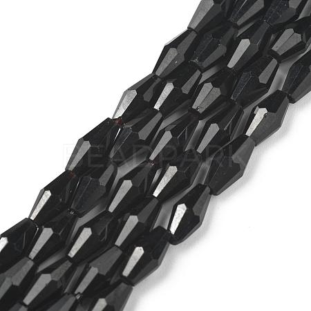 Opaque Glass Beads Strands GLAA-P001-03A-03-1