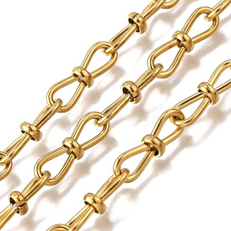 Ion Plating(IP) 304 Stainless Steel Infinity Link Chains CHS-S012-07G-1