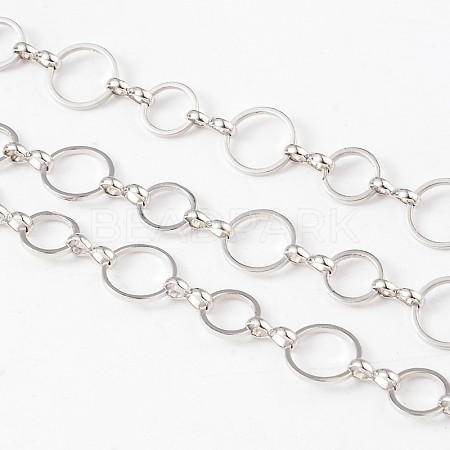 3.28 Feet Brass Handmade Chains X-CHR024-CK142-NF-1