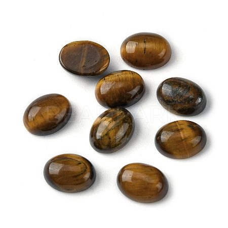 Natural Tiger Eye Cabochons G-A094-01B-09-1