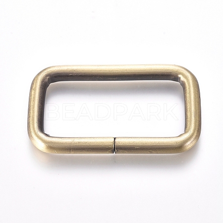 Iron Buckle Clasps IFIN-WH0051-85AB-1