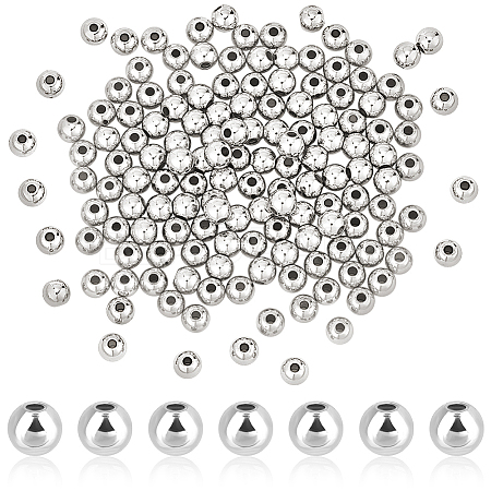 300Pcs Rack Plating Brass Spacer Beads KK-PH0012-43C-S-1