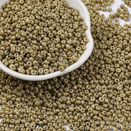 8/0 Baking Paint Glass Seed Beads X1-SEED-M012-02A-50-1