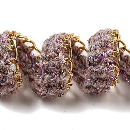 Polyester Crochet Lace Trim OCOR-Q058-12B-1