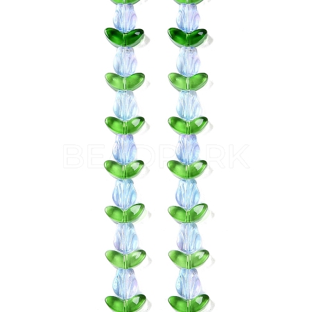 Transparent Glass Bead Strands GLAA-K070-02I-1