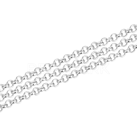 925 Sterling Silver Rolo Chains STER-WH0011-05S-1