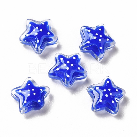 Transparent Glass Beads LAMP-M011-05H-1