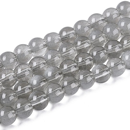 Acrylic Imitation Cat Eye Beads Strands OACR-Q197-01A-02-1