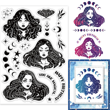 PVC Plastic Stamps DIY-WH0167-57-0392-1
