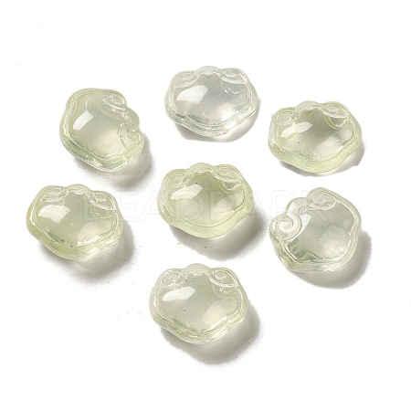 Transparent Glass Beads GLAA-D025-08E-1