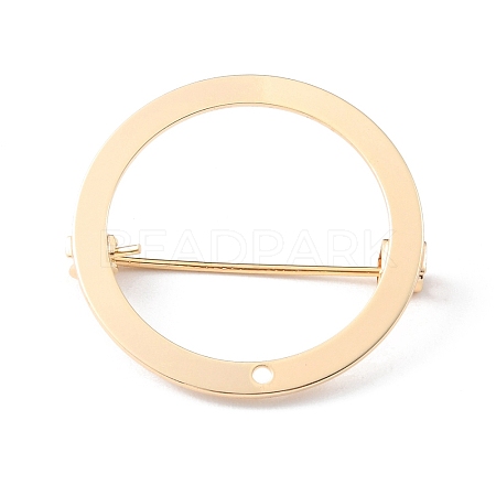 Brass Brooch Base Settings KK-WH0044-112-1